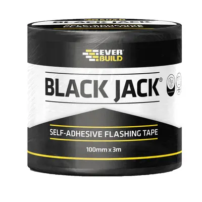 Everbuild Black Jack Flash Diy 3M 100Mm