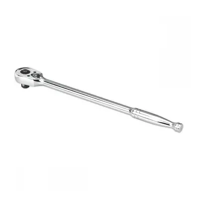 Sealey AK662L Ratchet Wrench Long Pattern 375Mm 1/2inSq Drive Pear-Head Flip Reverse