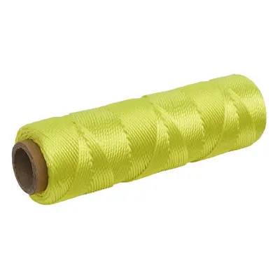 Sealey BLY1 Braided Yellow Nylon Brick Line - 76M