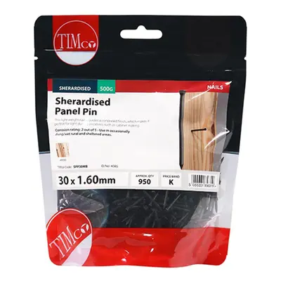 Timco SPP30MB Panel Pins - Sherardised 30 X 1.60