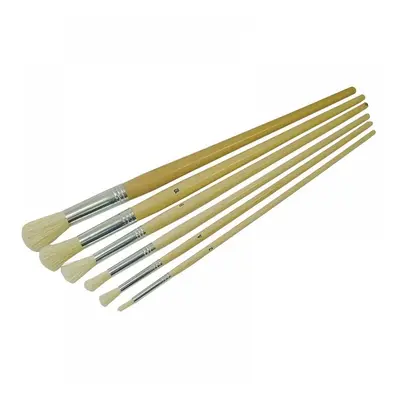 Faithfull 75Q0191 Round Fitch Brush Set. 6 Piece