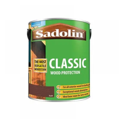 Sadolin 5028463 Classic Wood Protection Teak 5 Litre