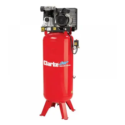 Clarke 2226005 Ve15C150 14Cfm Industrial Vertical Electric Air Compressor 1Ph (150Ltr)