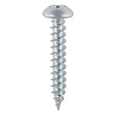 Timco 00061CRWZ Twin-Threaded Woodscrews - Pz - Round - Zinc 6 X 1 Box 200