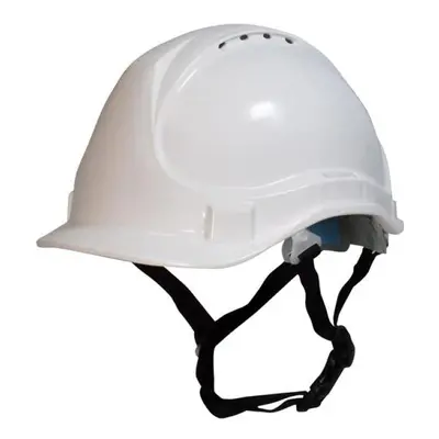 Scan YS-4C Short Peak Safety Helmet White