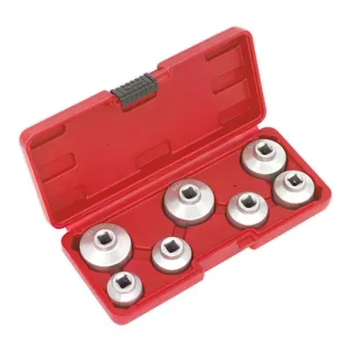 Sealey VS7008 Oil Filter Cap Wrench Set 7Pc