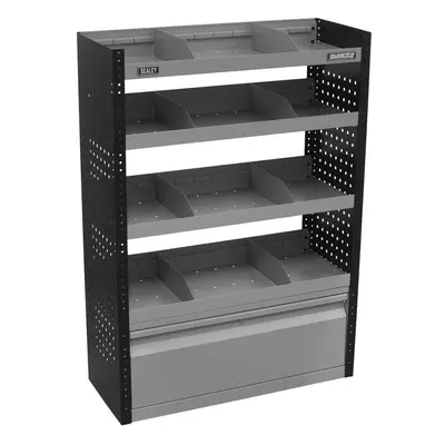 Sealey APMSVCOMBO1 Modular Flat Shelf Van Storage System