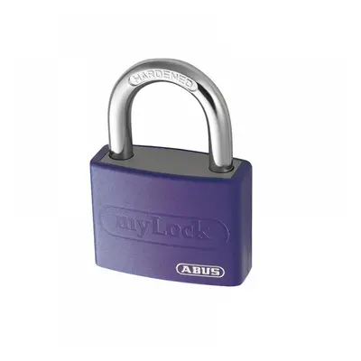 Abus Mechanical 49937 T65Al/40Mm My Lock Aluminium Padlock Violet Keyed Alike 6401