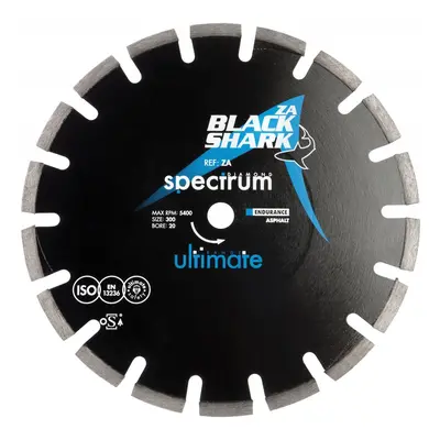 Ox Tools ZA300/20 Ultimate Shark Diamond Blade - Asphalt - 300/20Mm EA