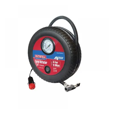 Faithfull CY102-20 Low Volume Tyre Inflator 12V