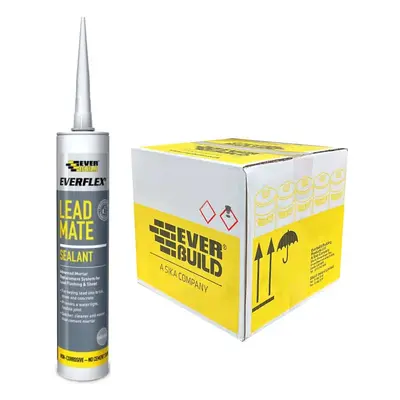 Everbuild Lead Lead Mate Sealant Grey Box Of 25 Lead