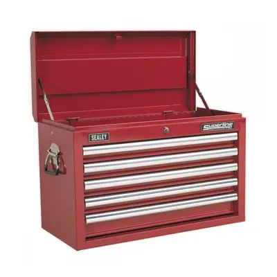 Sealey AP33059 Topchest 5 Drawer With Ball-Bearing Slides - Red