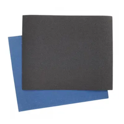 Sealey ES2328120 Emery Sheet Blue Twill 230 X 280Mm 120Grit Pack Of 25