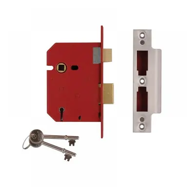 Union Y2201-SC-2.50 2201 5 Lever Mortice Sashlock Satin Chrome 65Mm 2.5In Visi