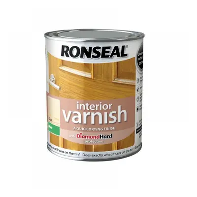 Ronseal 36876 Interior Varnish Quick Dry Matt Clear 250Ml