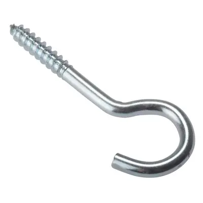 Fandf 10SH8012 Screw Hooks - Zinc Plated 80 X 12G (Bag Of 10)