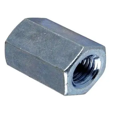 Fandf 10CN8ZP Connector Nuts - Zinc Plated M8 (Bag Of 10)