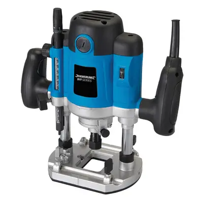 Silverline 264895 1500W Plunge Router 1/2in 1500W Uk Each 1