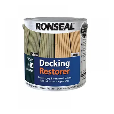 Ronseal 35767 Decking Restorer 2.5 Litre