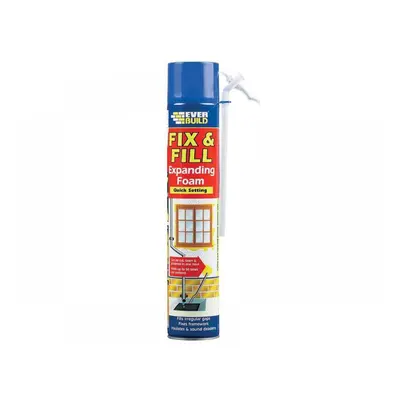 Everbuild Sika 484700 Fix & Fill Expanding Foam Filler 750Ml