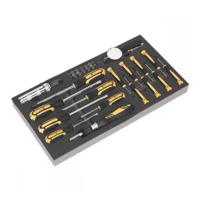 Sealey S01128 Tool Tray With Screwdriver Set 36Pc