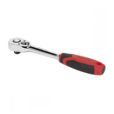 Sealey AK8947 Ratchet Wrench 3/8inSq Drive Pear-Head Flip Reverse