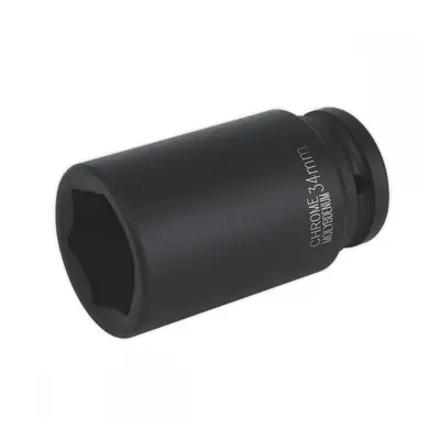 Sealey IS3434D Impact Socket 34Mm Deep 3/4inSq Drive