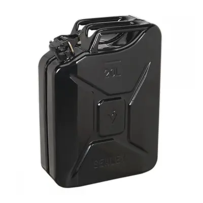 Sealey JC20B Jerry Can 20L - Black