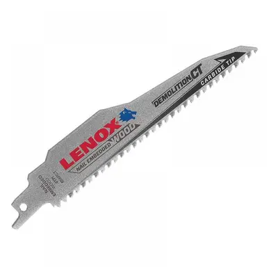 Lenox 1832118 656Rct Demolition Ct™ Reciprocating Saw Blade 150Mm 6 Tpi