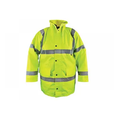 Scan OC-122-M Hi-Vis Yellow Motorway Jacket - M (41In)