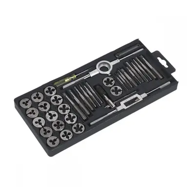 Sealey AK301 Tap & Die Set 40Pc Split Dies - Metric