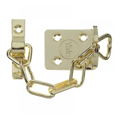 Yale Locks V-WS6-EB Ws6 Security Door Chain - Electro Brass Finish