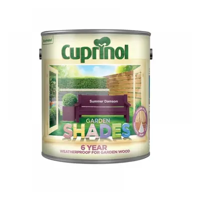 Cuprinol 5122396 Garden Shades Summer Damson 2.5 Litre