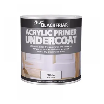 Blackfriar BF0380002F1 Quick Drying Acrylic Primer Undercoat Grey 250Ml