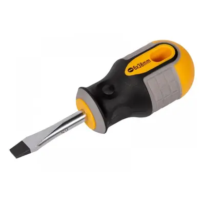 Roughneck 22-151 Stubby Screwdriver Flared Tip 6.0 X 38Mm