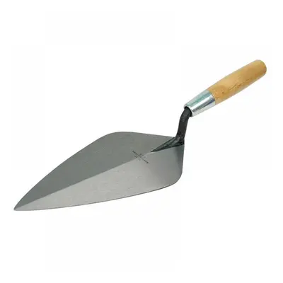 Marshalltown M3412 34 Wide London Pattern Brick Trowel - Wooden Handle 12In