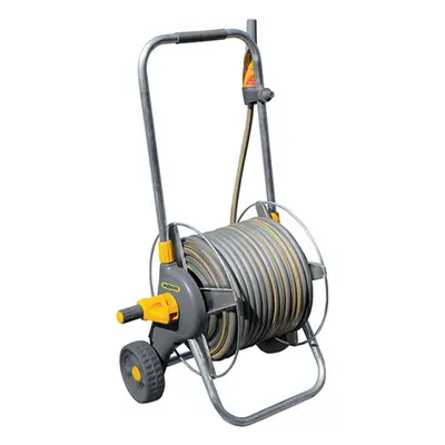 Hozelock 100-000-996 2436 60M Metal Pro Hose Cart & 30M Of 12.5Mm Hose