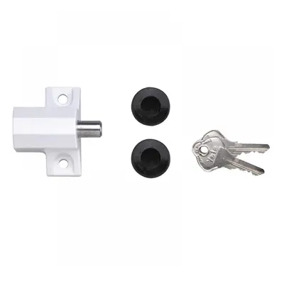 Yale Locks 720114005071 P114 Patio Door Lock White Finish Visi-Pack