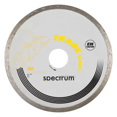 Ox Tools SD200/25/22 Spectrum Plus Cont Rim Dia Blade - Ceramics - 200/25.4/22.23Mm EA