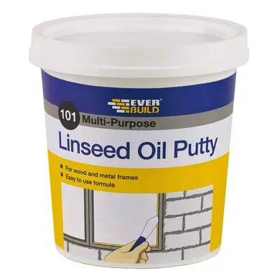 Everbuild 101 M Purpose Putty Brown 1Kg