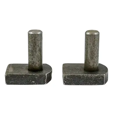 Timco GHW16S Gate Hooks To Weld - Self Coloured 16Mm Plain Bag 2