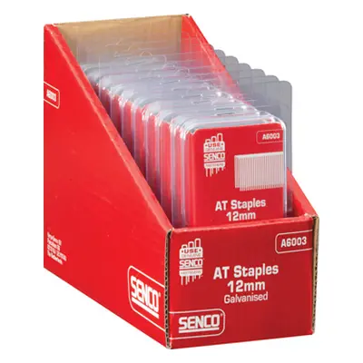 Senco A6003 At Staple Galv Blister Pack 12Mm 21-Gauge Blister 1000