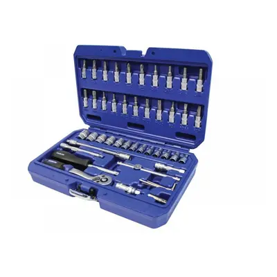 Faithfull 141046N1 1/4In Drive Socket Set 46 Piece