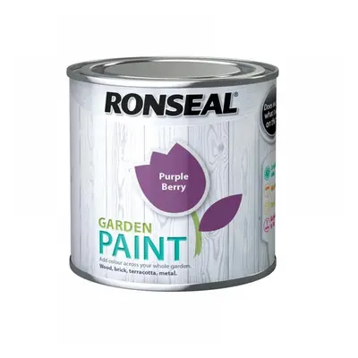 Ronseal 37377 Garden Paint Purple Berry 250Ml