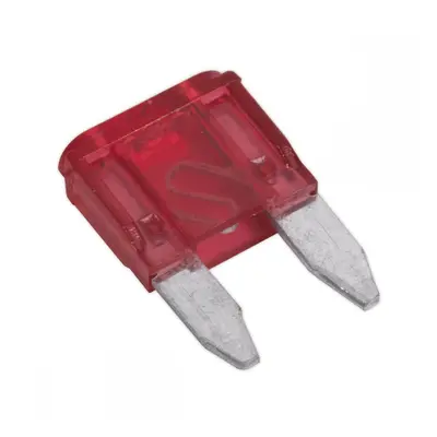 Sealey MBF1050 Automotive Mini Blade Fuse 10A Pack Of 50