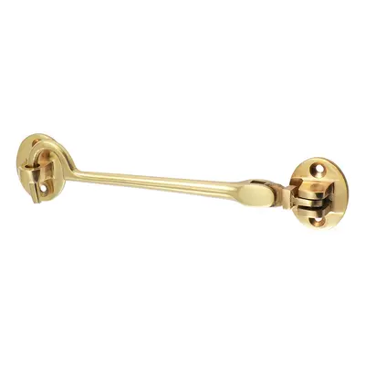 Timco 200436 Cabin Hook - Polished Brass 150Mm Bag 1