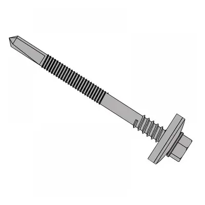 Forgefix TFHW16CPSD5585H Techfast Composite Panels To Steel Hex Screw No.5 Tip 5.5 X 85Mm Box 10