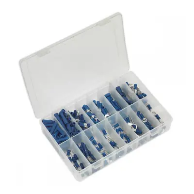 Sealey AB040BT Crimp Terminal Assortment 280Pc Blue