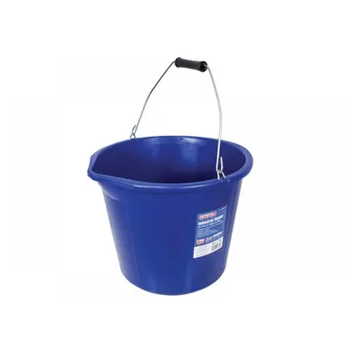 Faithfull Builderfts Industrial Bucket 14 Litre (3 Gallon) - Blue