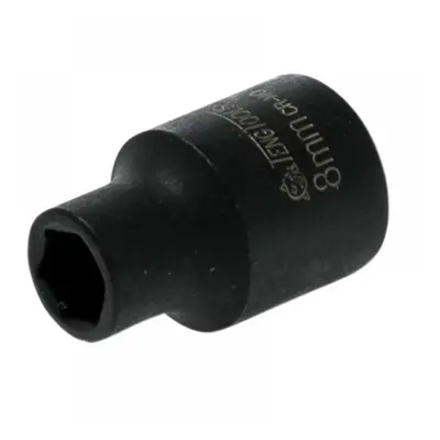 Teng Impact Socket Hexagon 6-Point 3/8In Drive 8Mm